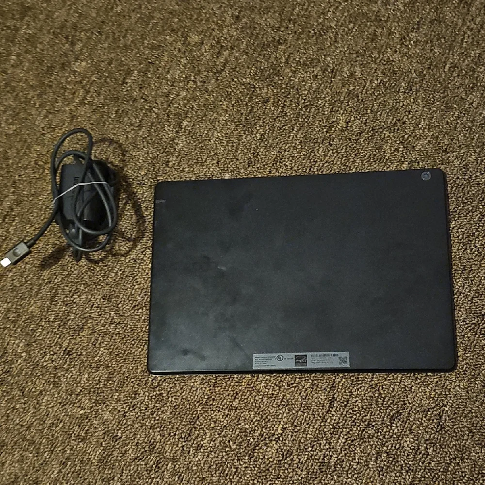 Lenovo Black Tablet with Charger